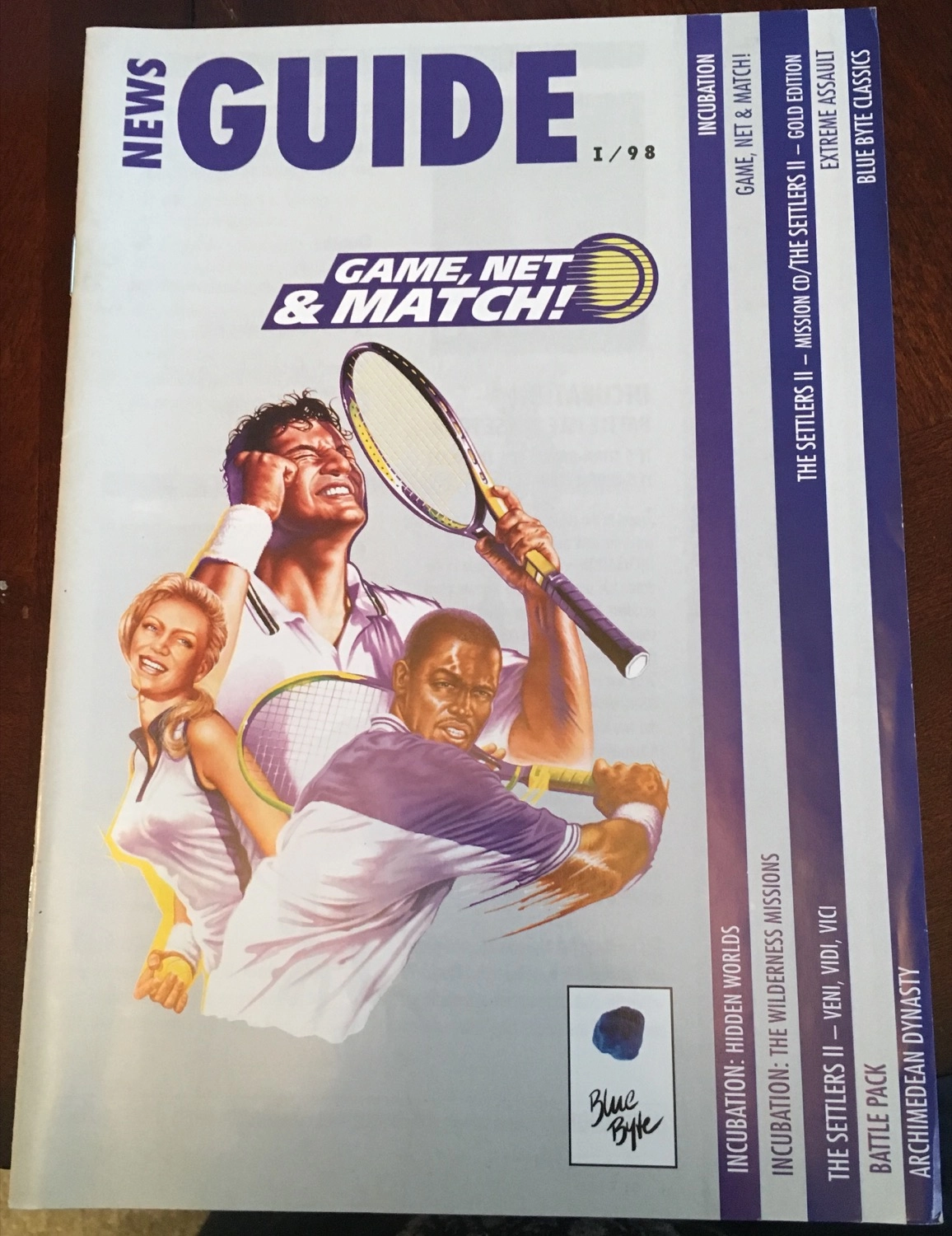 Blue Byte Sales Booklet Front